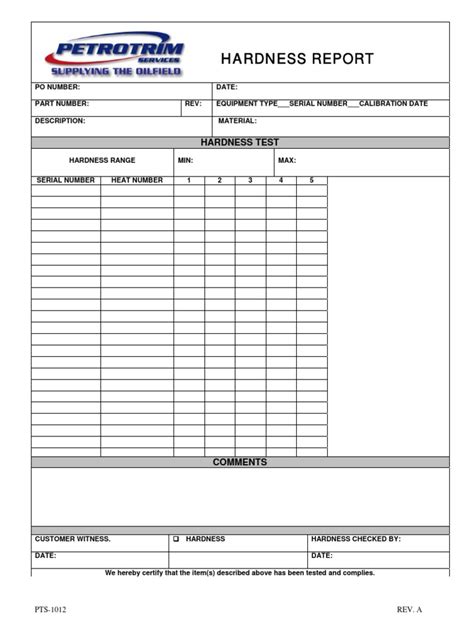 hardness test report doc|hardness tester drawing.